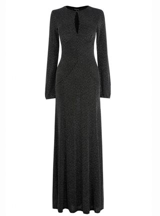 Warehouse Metallic Statement Maxi Dress, £85