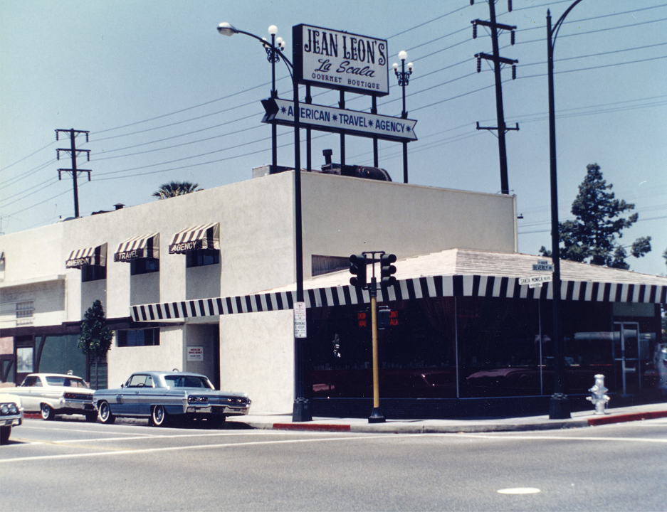 restaurant exterior, archive image