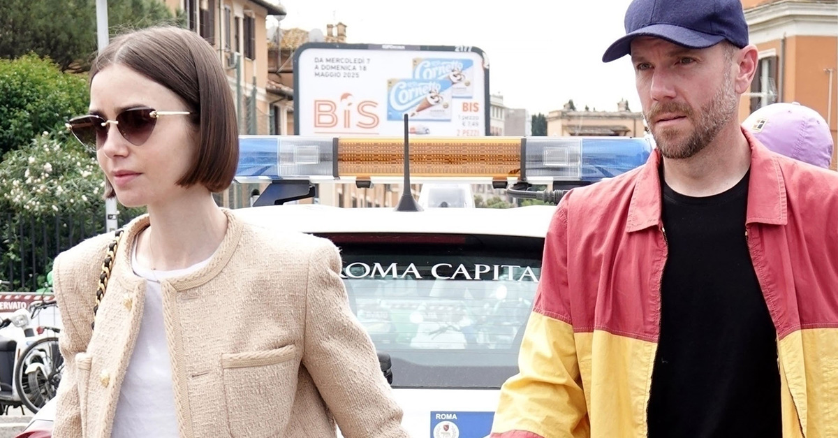Lily Collins Wore This Expensive-Looking Color Combination