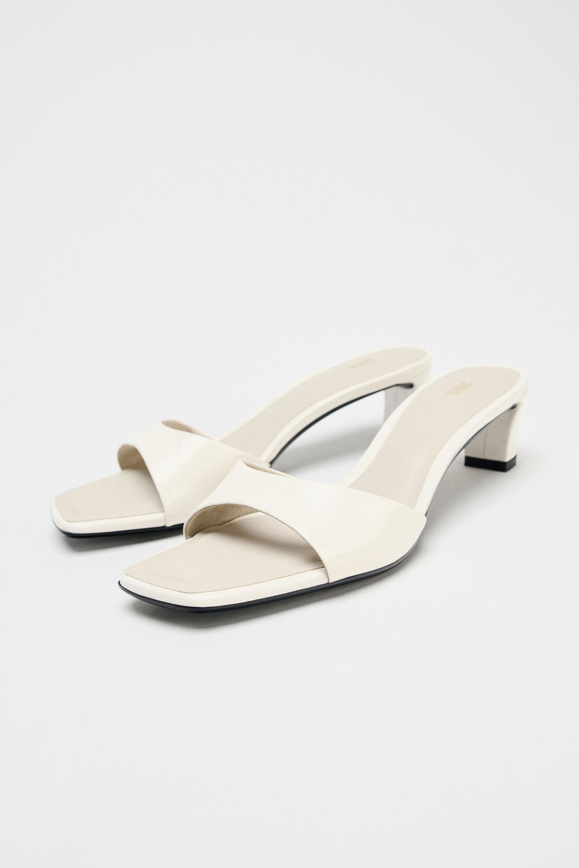 Low-Heel Leather Sandals
