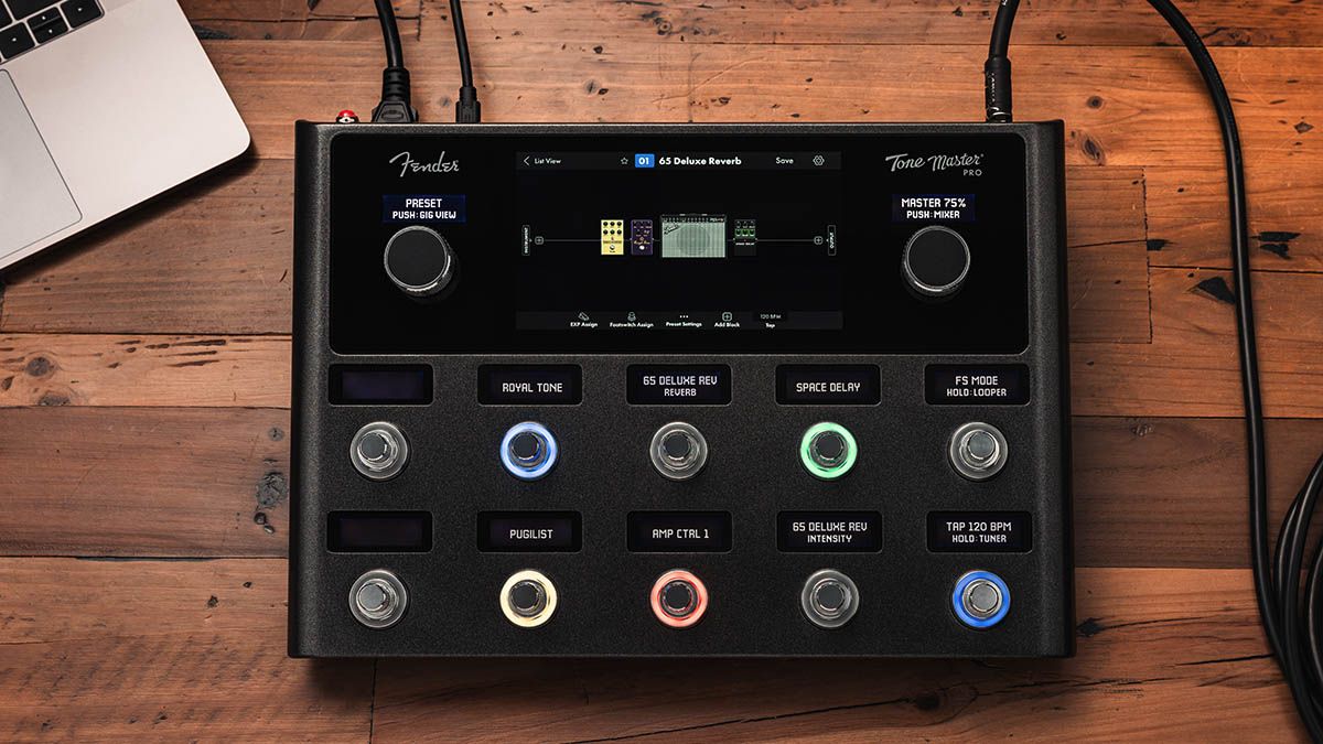 Fender goes all-in on amps and effects modelling with its Tone Master Pro pedal – and FRFR cabs too!