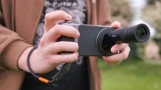 The Vivo X200 Ultra being tested