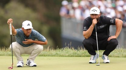 Schauffele and Rahm US Open