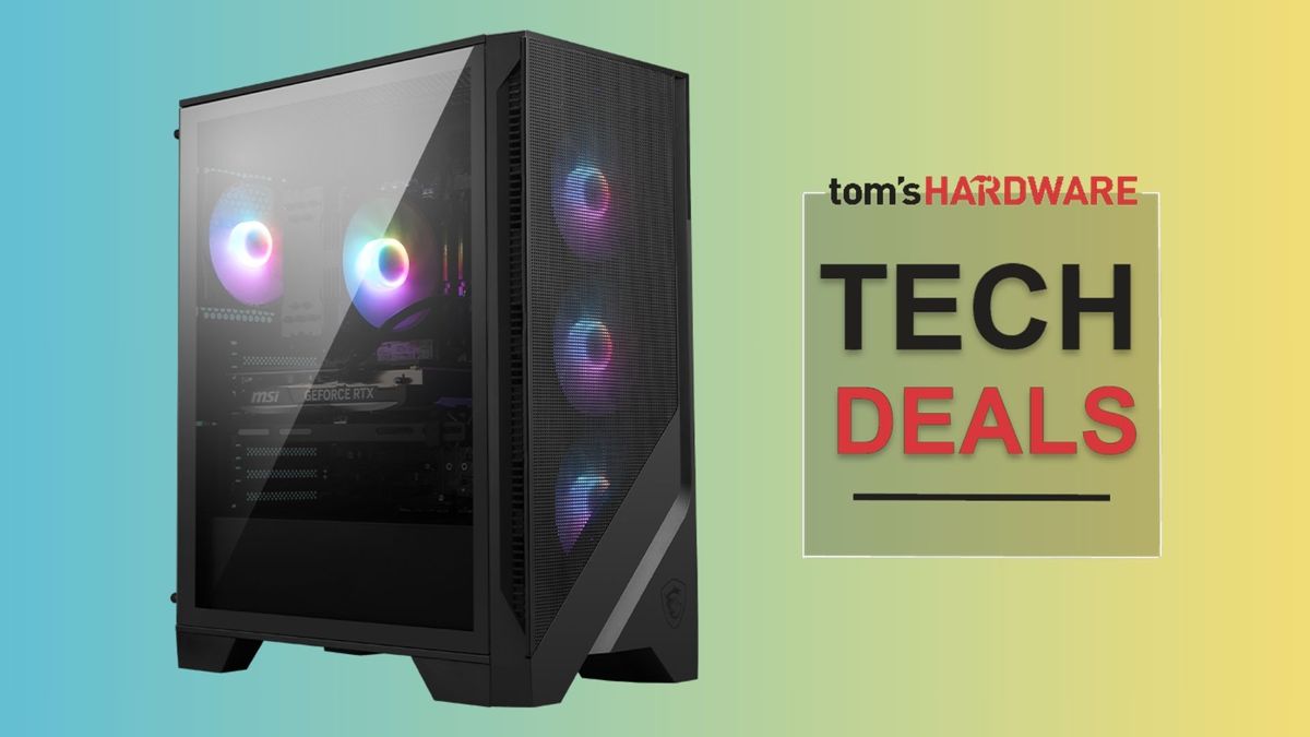 Grab $420 off this prebuilt gaming PC with an RTX 5070, 32GB of DDR5 RAM and 2TB storage — Ryzen-equipped MSI machine costs $1,549 and is perfect for 1440p gaming