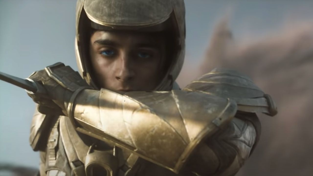 Timoth&eacute;e Chalamet in Dune
