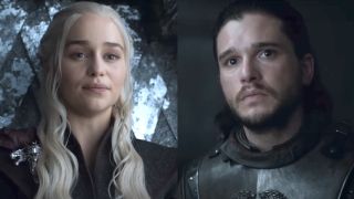 dany and jon on game of thrones