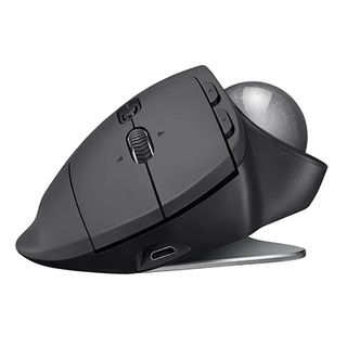 Product shot of Logitech MX Ergo Wireless, one of the best mouse for Mac options