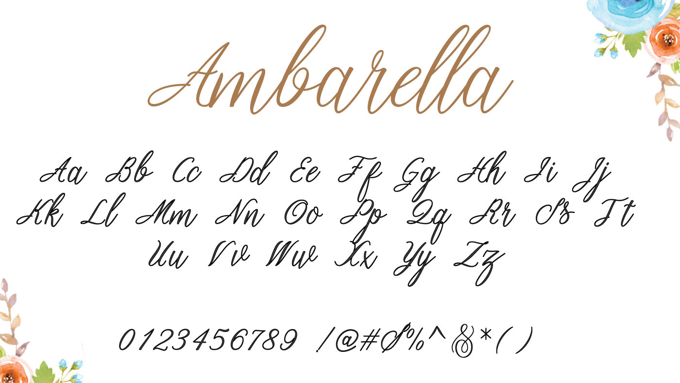 Best free fonts: Ambarella