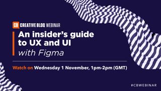 A graphic saying 'an insider's guide to UX and UI with Figma, on Wednesday 1 November 1-2pm (GMT)