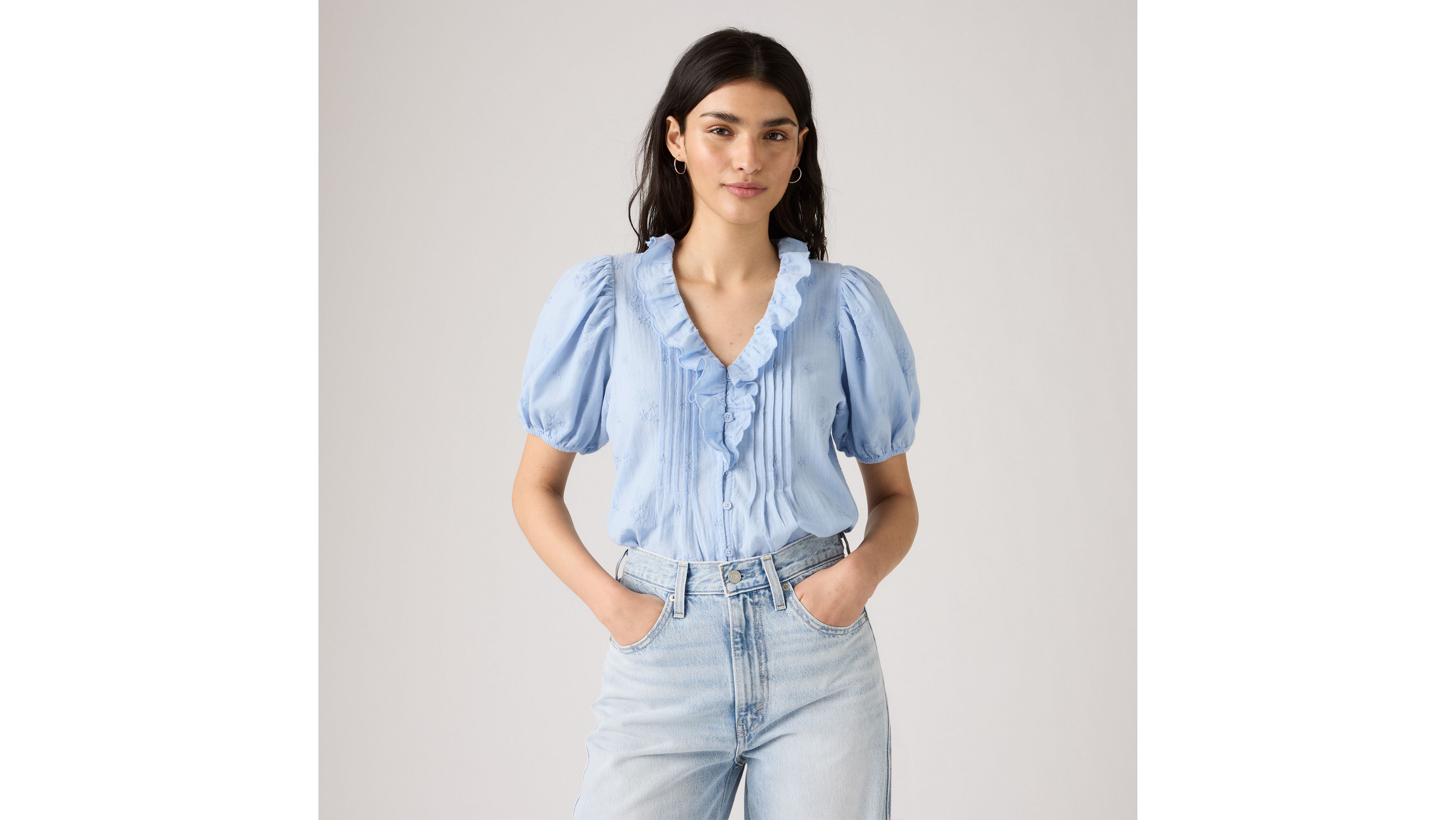 Giselle Ruffle Blouse