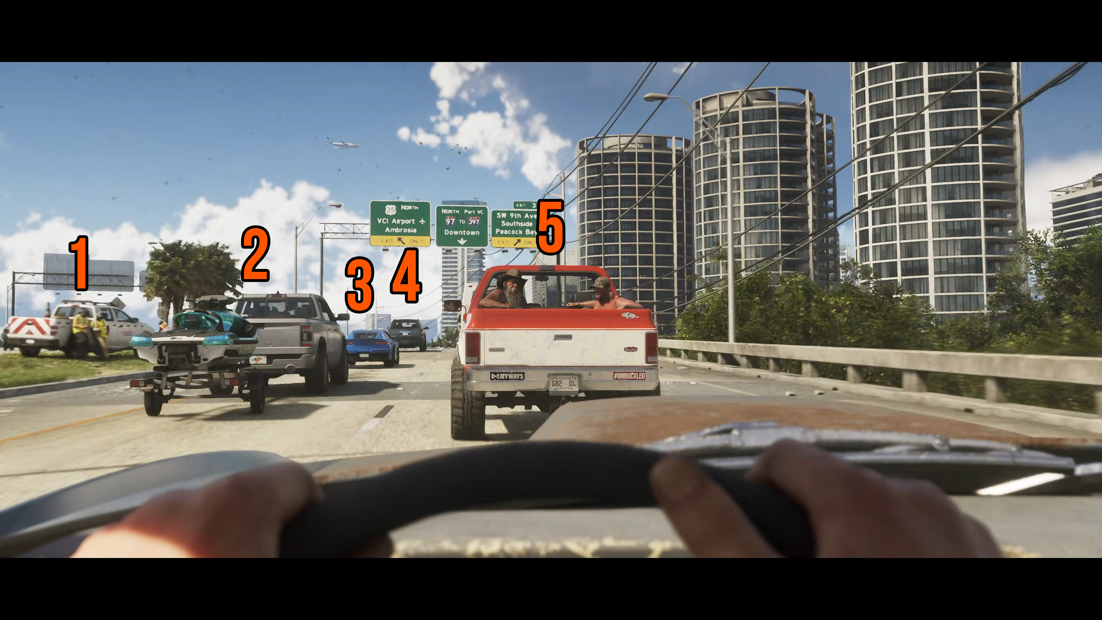 GTA 6 cars from trailer 2