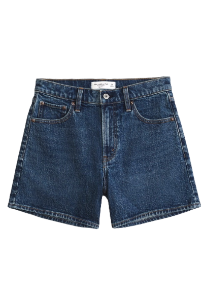 abercrombie, High Rise Dad Shorts (Were $70) 