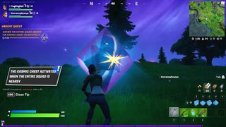 Fortnite Alien Artifacts locations cosmic chest