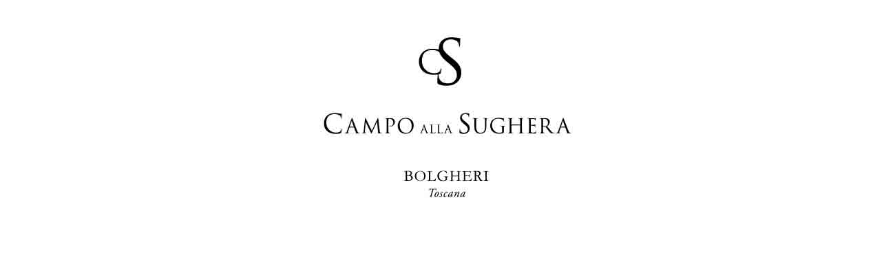 Logo of Campo alla Sughera winery in Bolgheri DOC, Tuscany, Italy