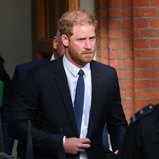 Prince Harry walking