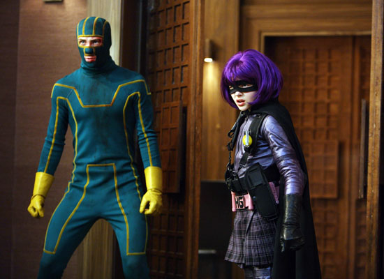 Kick-Ass, AaronJohnson, Chloe Moretz