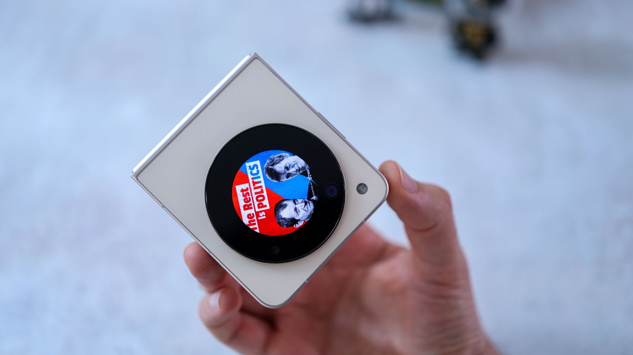 A photo of the Nubia Flip 5G