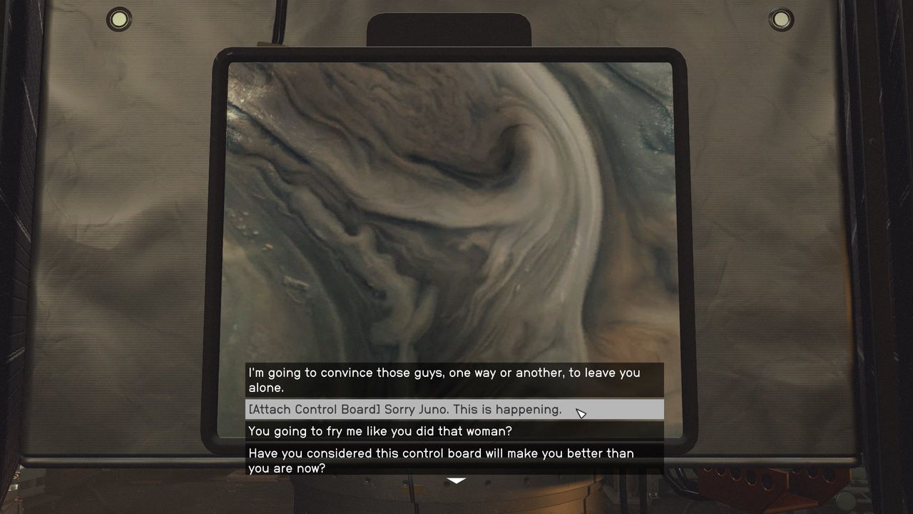 Starfield Juno quest - Talking to the AI