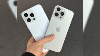 iphone 16 pro max next to 15 pro max