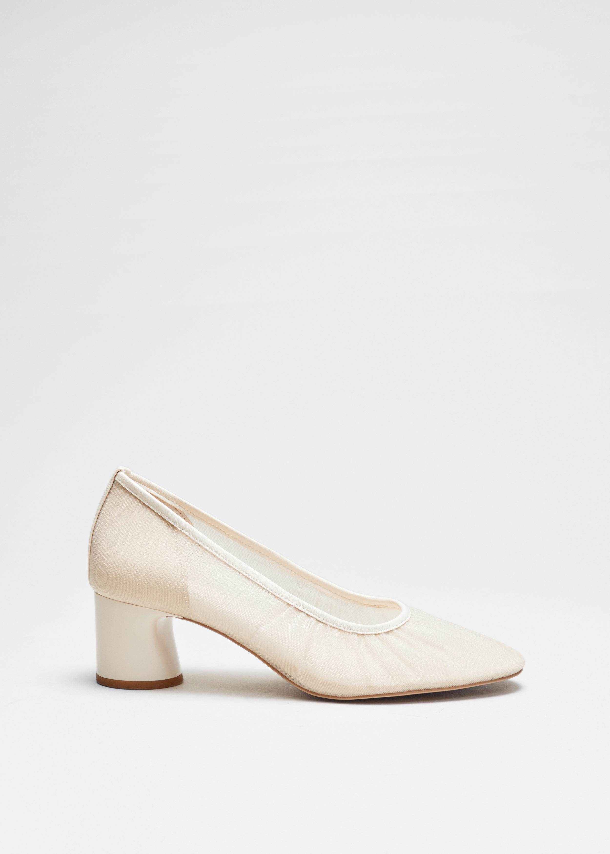 Soft Block-Heel Pumps