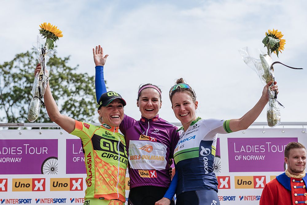 Megan Guarnier (Boels Dolmans) wins the Ladies Tour of Norway