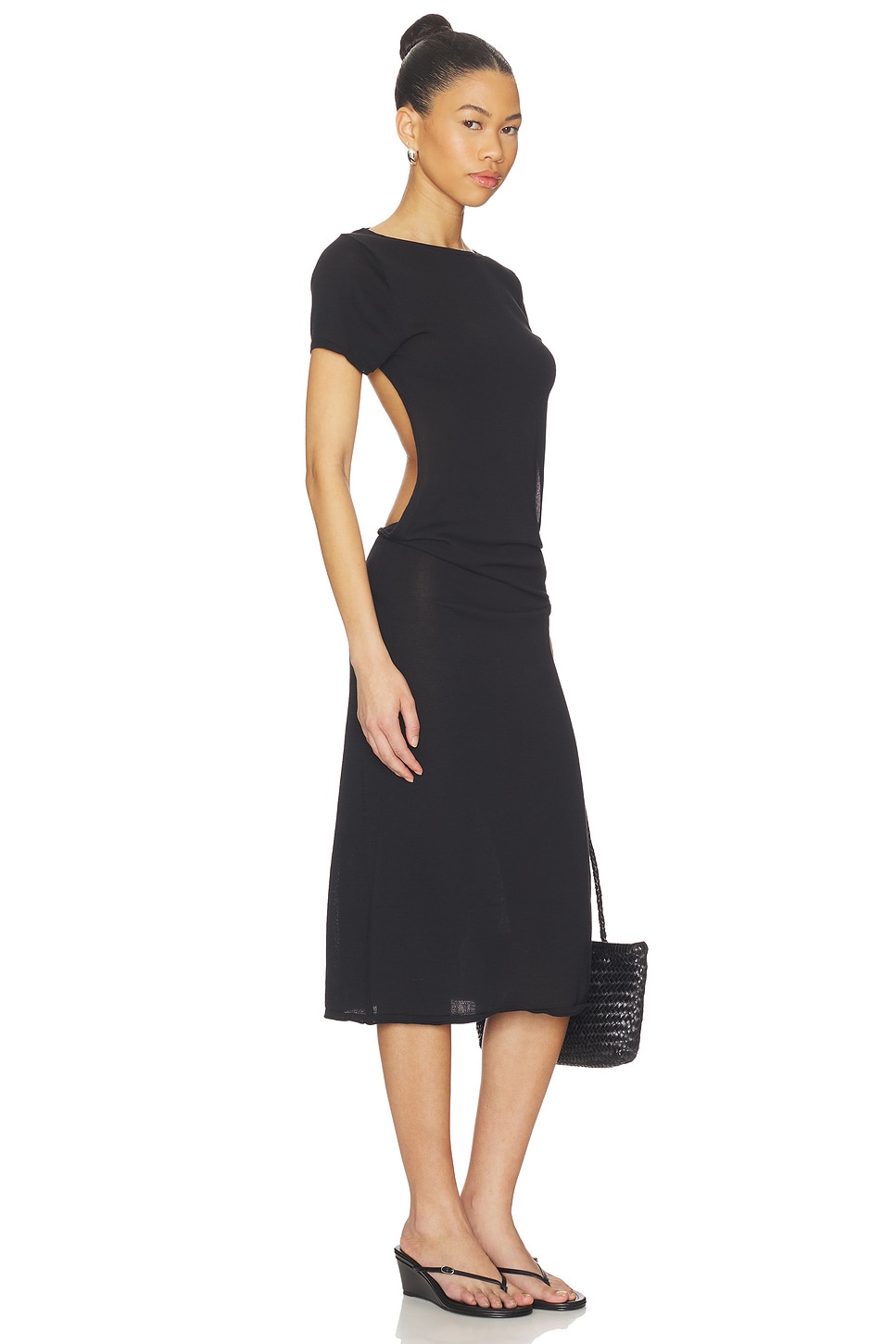X Jennie Rosalie Knit Midi Dress
