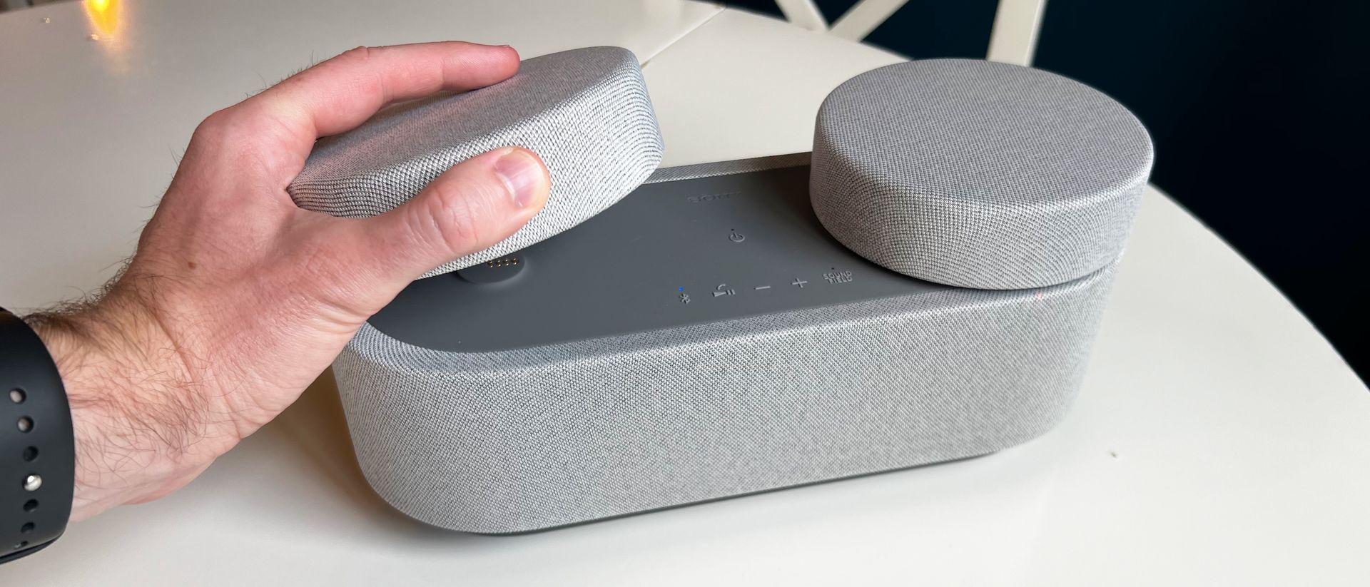 Sony HTAX7 review a mobile surround sound system for projectors or