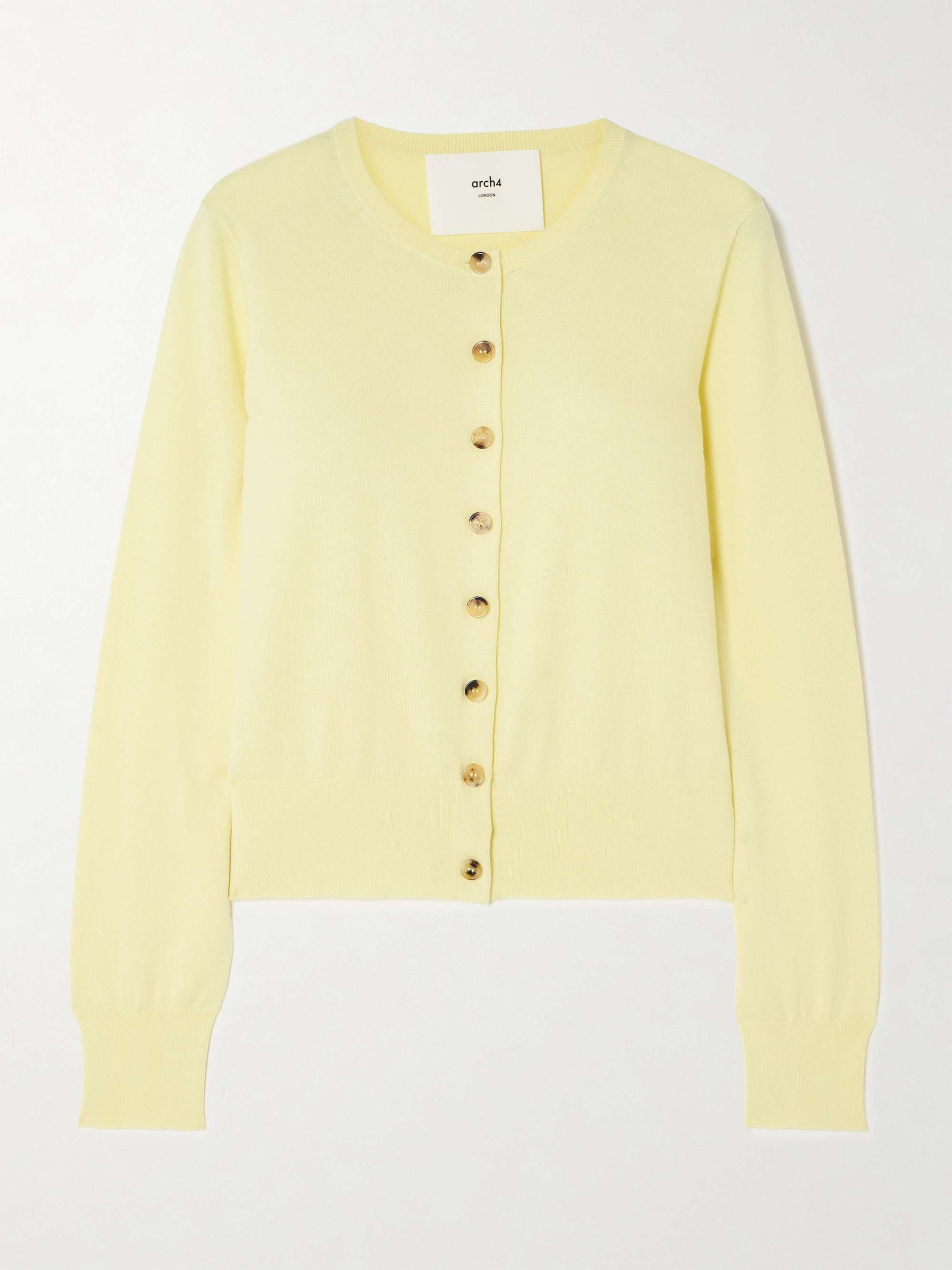 Marloes Cotton, Silk and Cashmere-Blend Cardigan