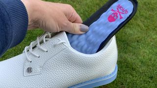 The removable memory foam inner soles are washable and make your feet sing