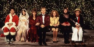 Steve Martin, Madeline Kahn, Adam Sandler, Liev Schreiber, Anthony LaPaglia, and Juliette Lewis in Mixed Nuts