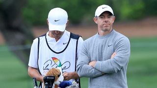 Harry Diamond and Rory McIlroy in the pro-am for the Arnold Palmer Invitational