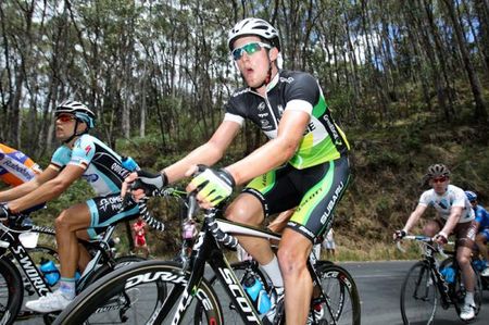 Luke Durbridge on the KOM