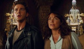 Shia LaBeouf and Karen Allen in Indiana Jones and the Kingdom of the Crystal Skull