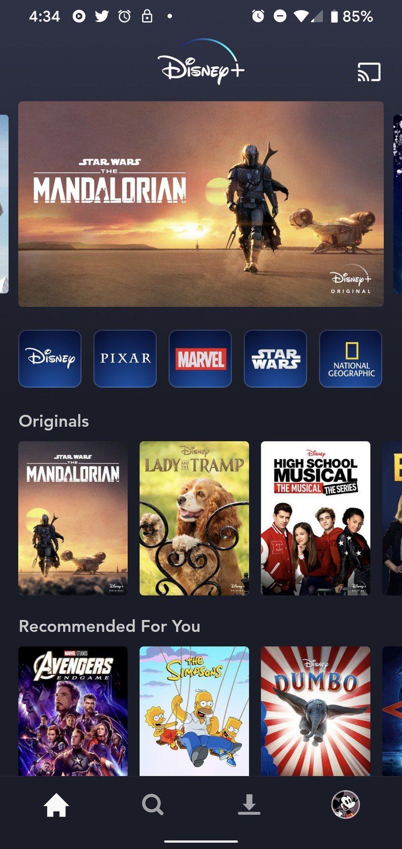 disney plus download