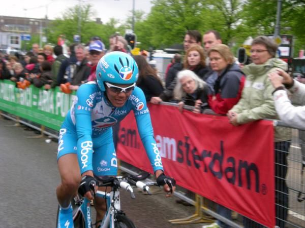 Yukiya Arashiro (BBox Bouygues Telecom) finished the Giro's stage one time trial in 108th place.