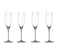 Authentis Champagne Flutes, Set of 4|Was £70, Now only £35 (50% off)