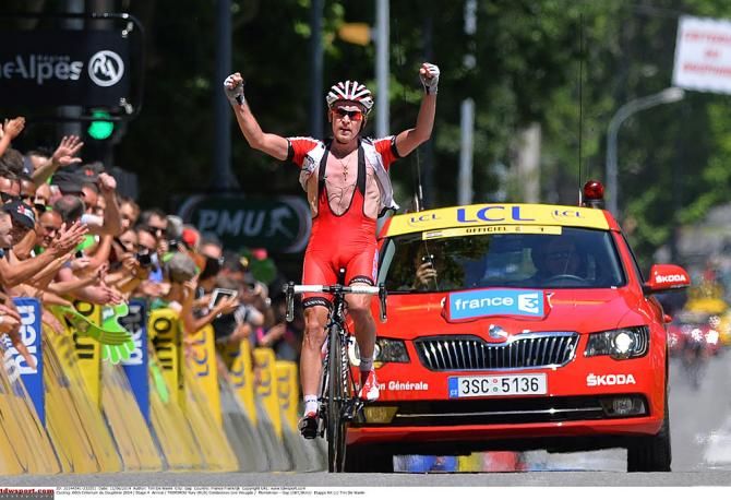 Yury Trofimov wins stage 4 of the Dauphine