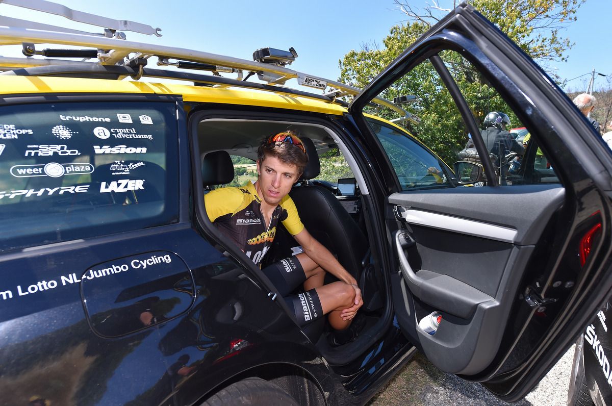 George Bennett (LottoNL&ndash;Jumbo) abandons the Tour on stage 16
