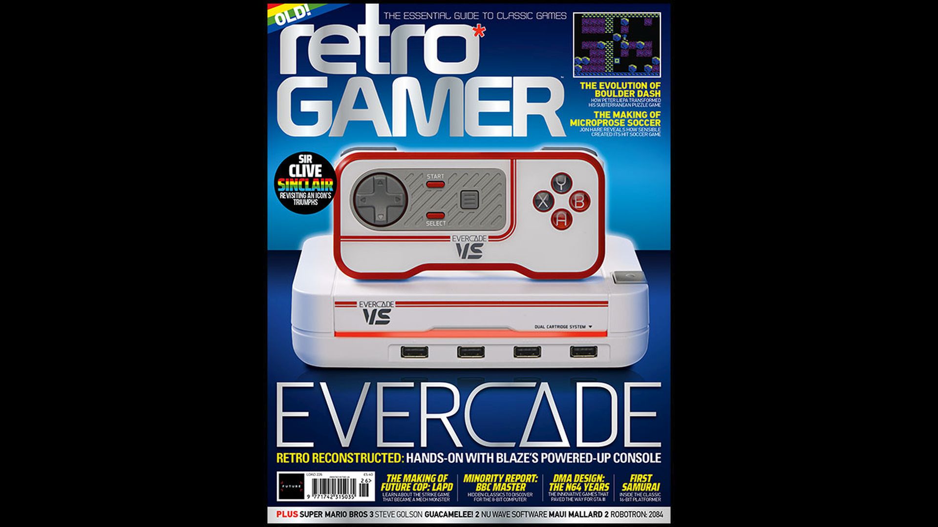 The new Retro Gamer goes hands-on with the Evercade VS console