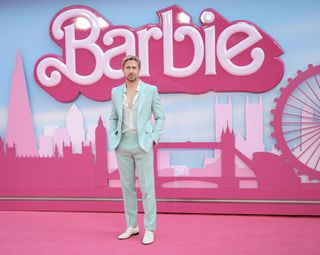 Ryan Gosling plays Ken in the new Barbie movie