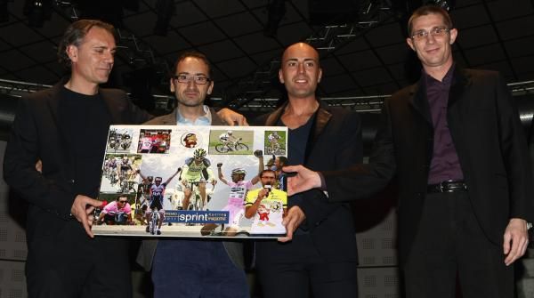 Andrea Noe was feted for his lengthy career.