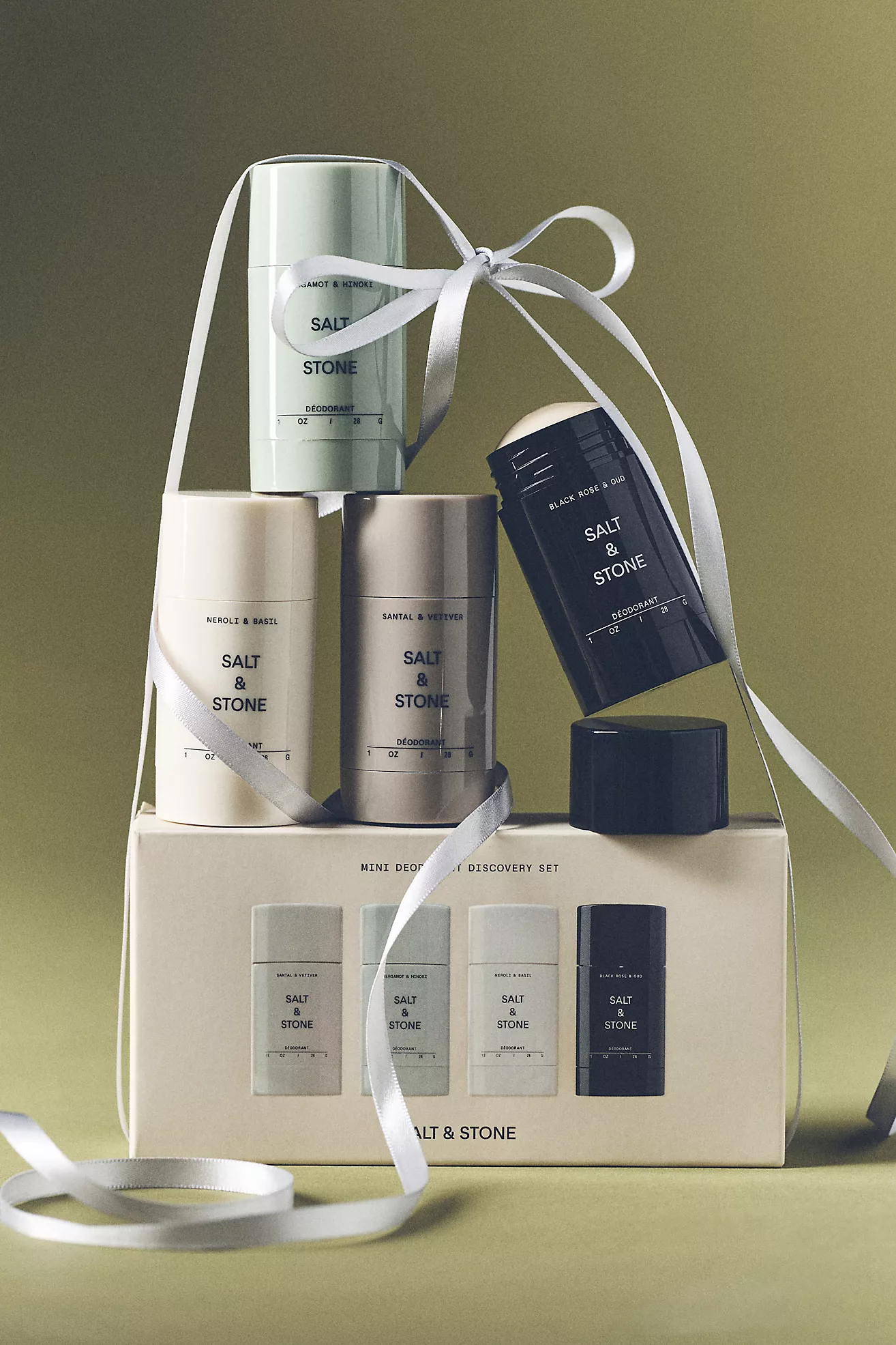 Salt &amp;amp; Stone Mini Deodorant, Set of 4