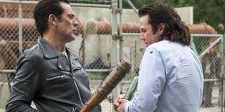 Negan and Eugene in The Walking Dead.