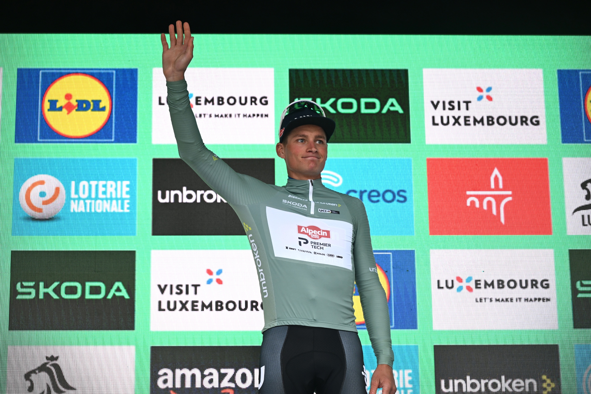 Mathieu van der Poel won Stage 5 of the 2026 Tour de Luxembourg.