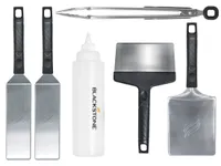 Blackstone Deluxe Stainless Steel Spatula Griddle Set, 6-Piece Blackstone Deluxe Stainless Steel Spatula Griddle Set, 6-Piece