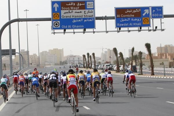 Almost there the bunch has Doha in its sights