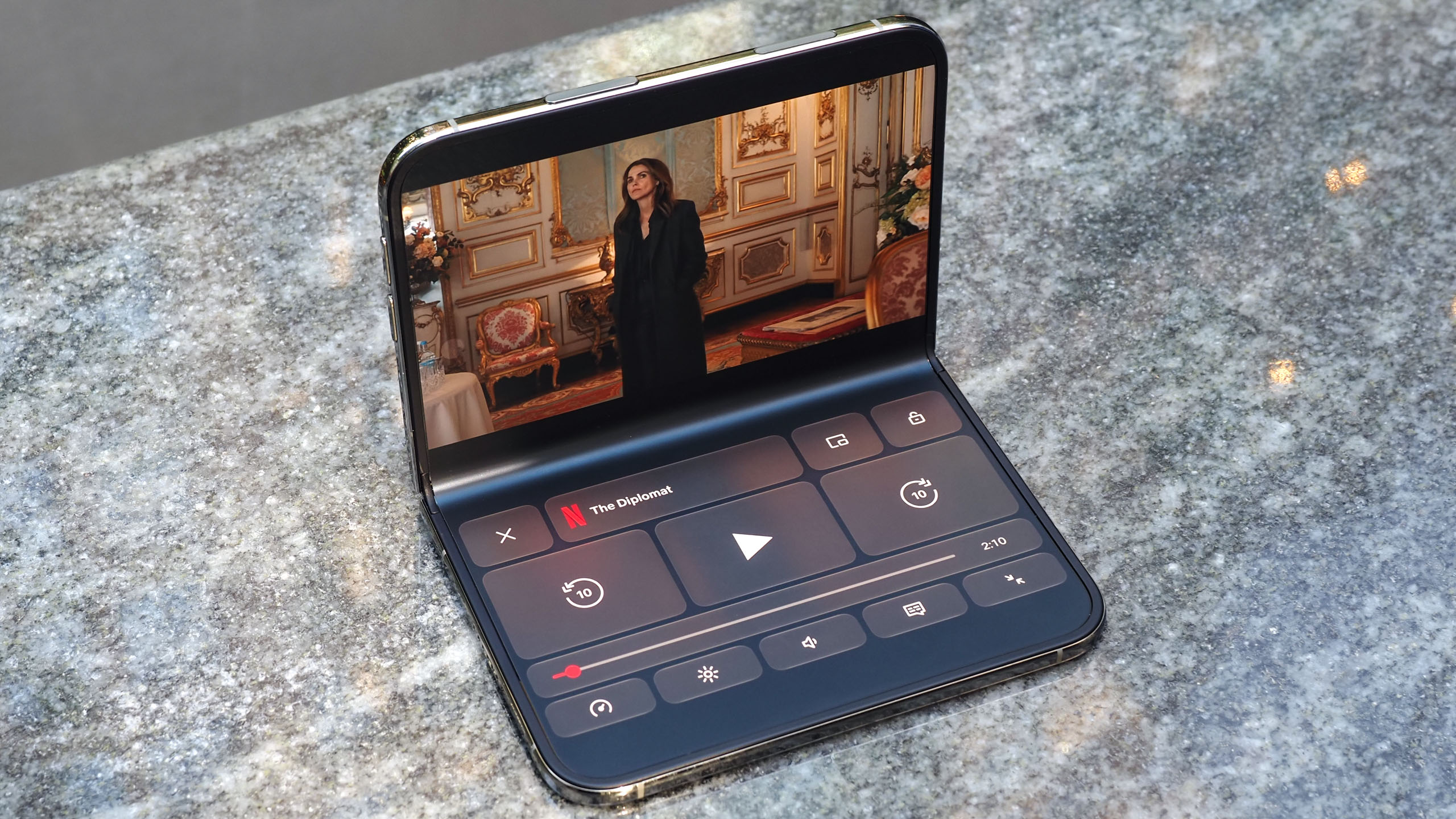 iPhone Duo shown held in hand