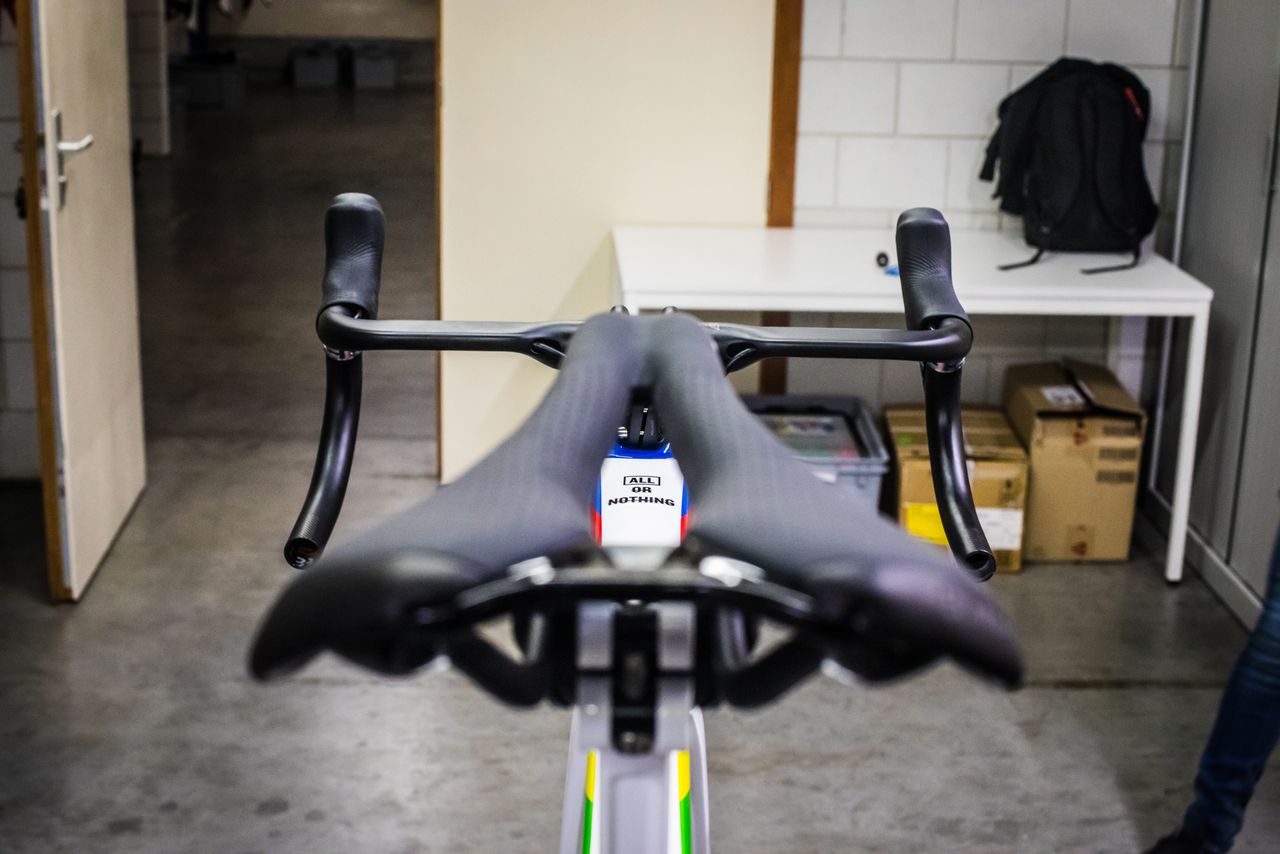 Mads Pedersen's World Champion Trek Madone