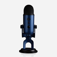 Best overall: Blue Yeti
The Blue Yeti remains one of our most versatile microphones overall. The recording quality is good enough for semi-professional recording, let alone in-game voice chat or Discord banter, but it’s still as simple to set up and use as PC microphones come.
Note: Logitech is sunsetting the Blue brand, but will offer Yeti mics under its Logitech G brand once the transition is complete. You can currently still buy Blue-branded Yeti mics.
