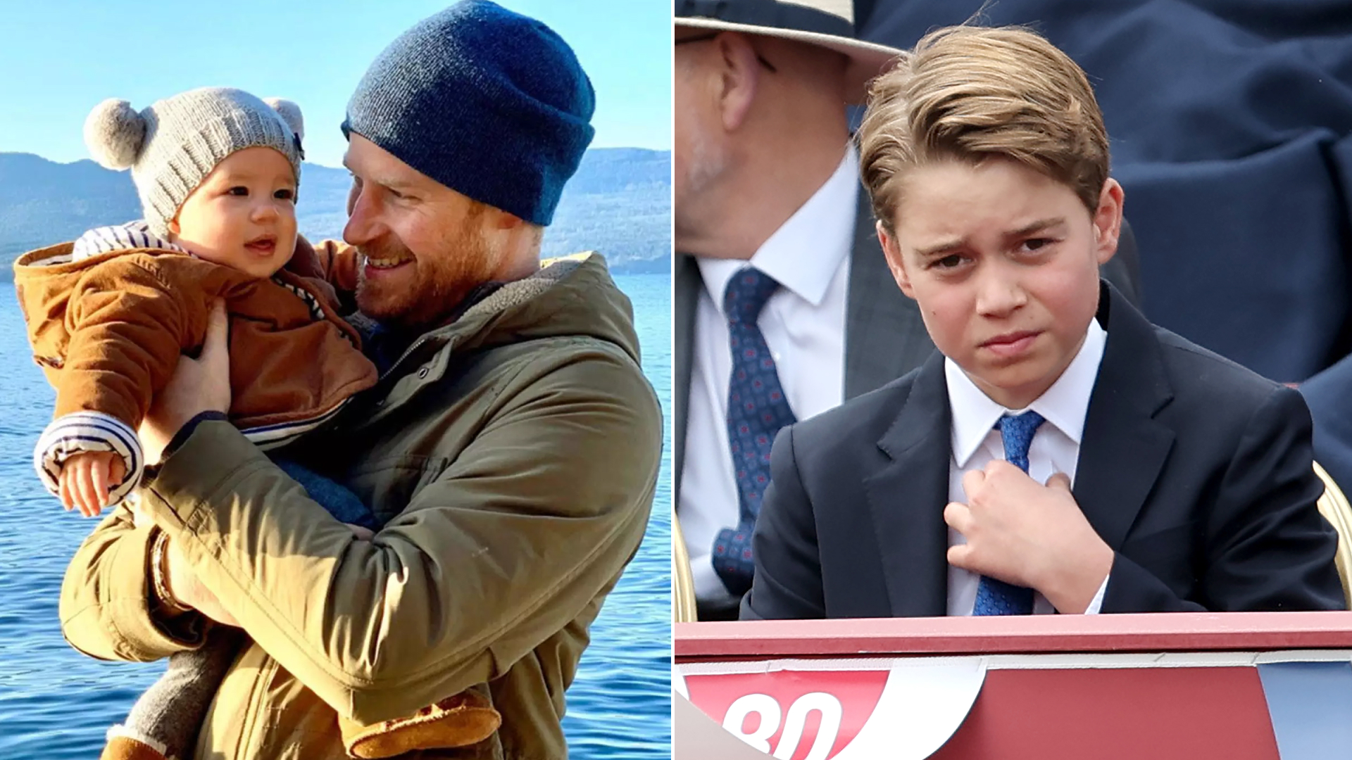 Prince Harry visits Birmingham Children's Hospital where he meets a young patient who loved Lego, just like his son Archie